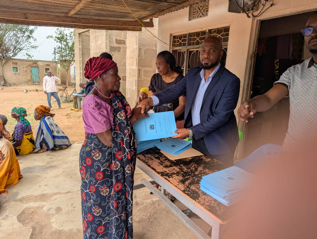 CCRO Issuing at Misungwi District, Mwanza